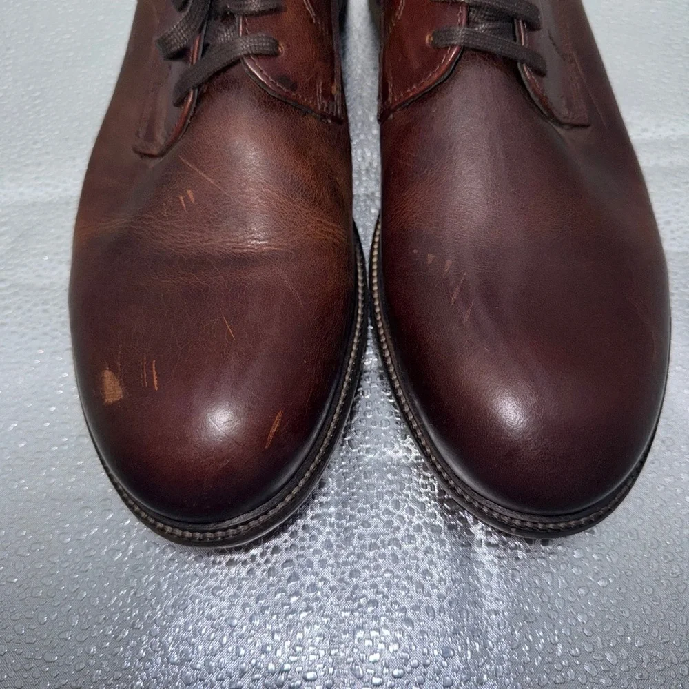 Rodd & Gunn Men’s Brown Derby Leather Oxford Dress Shoe‎ Size 44